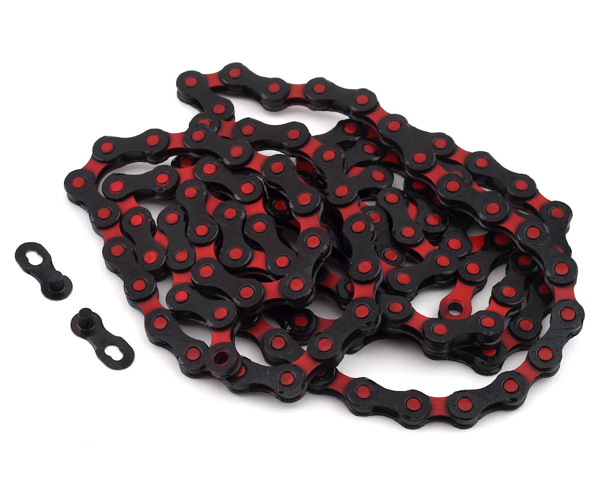 KMC DLC 12 Chain (Black/Red) (12 Speed) (126 Links) [DLC_12X_126L,DLC